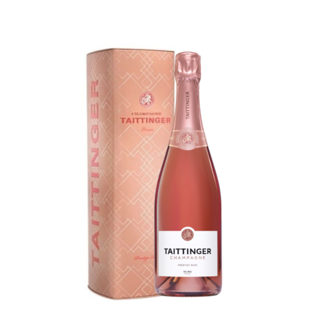 Presige Rose Brut NV metal box