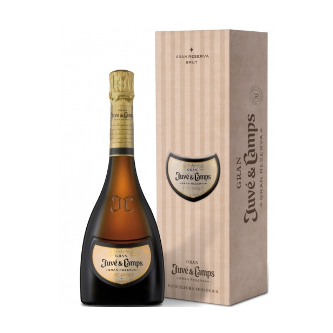 Cava Gran reserva Brut 2018 в кутия с кадифе